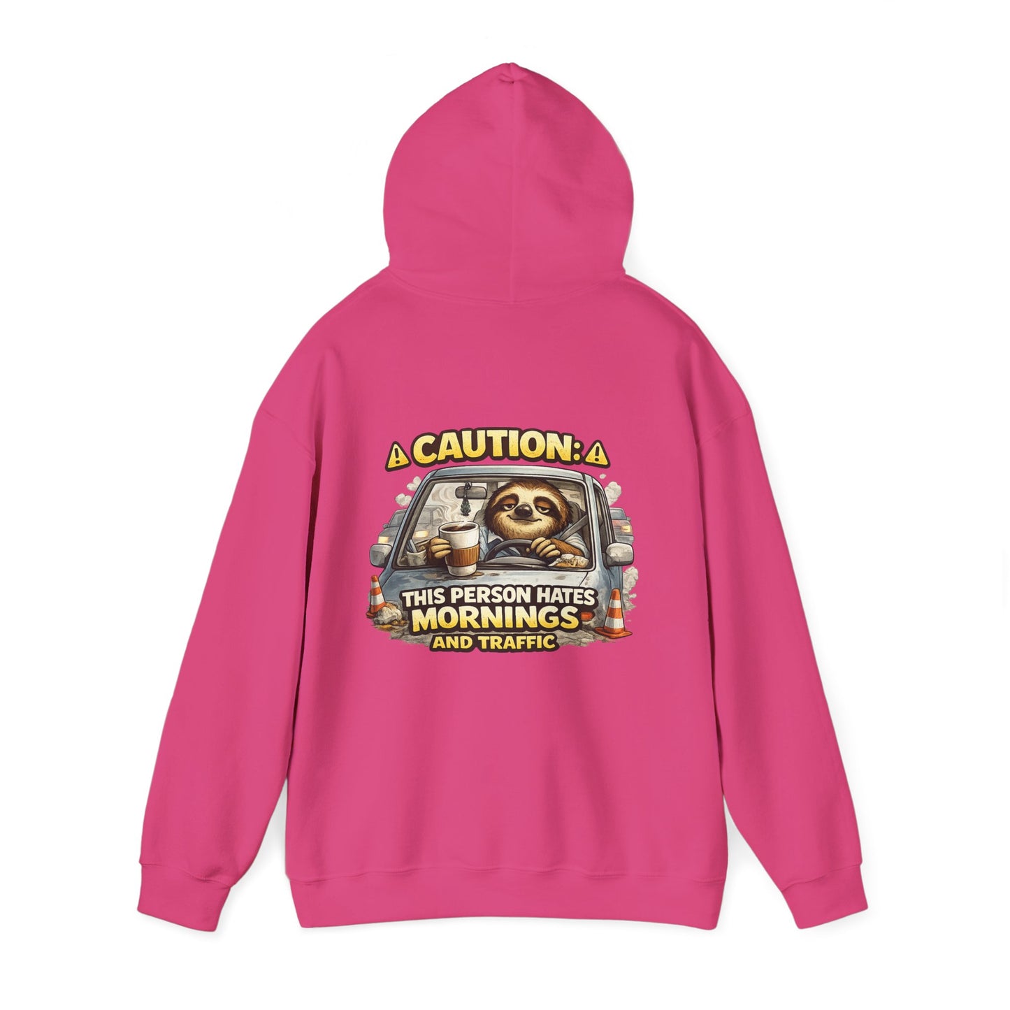 Unisex Heavy Blend™ Hooded Sweatshirt "CAUTION"