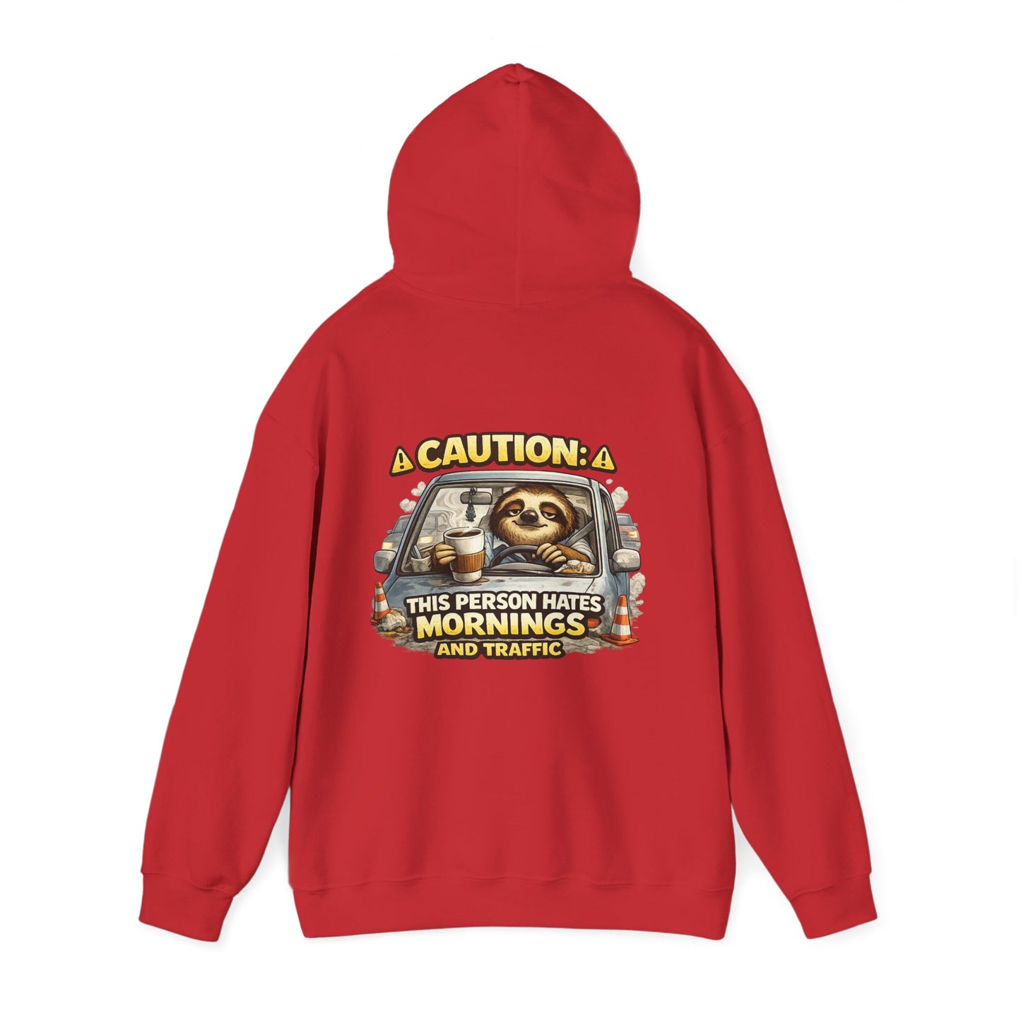 Unisex Heavy Blend™ Hooded Sweatshirt "CAUTION"
