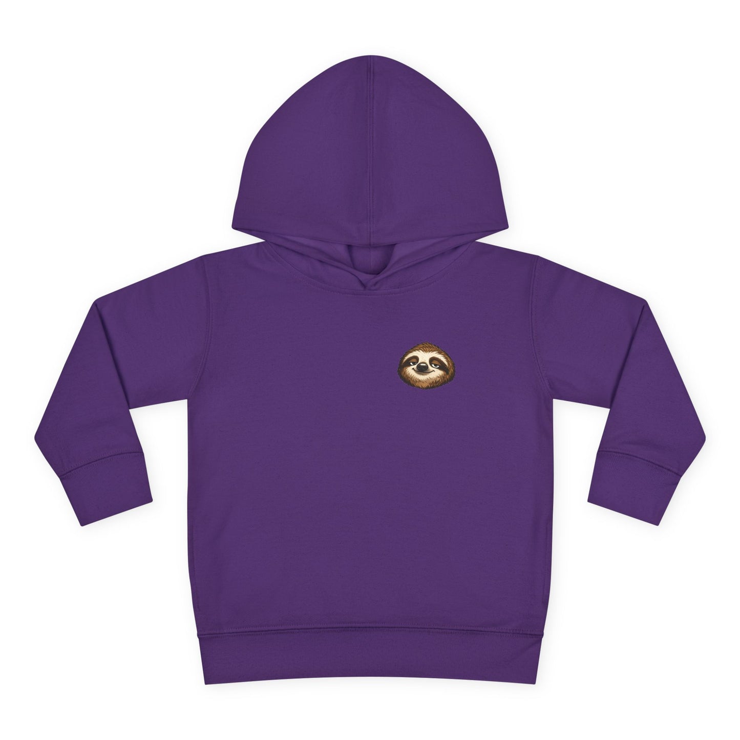 Toddler Pullover Fleece Hoodie "TOO COOL FOR SCHOOL"