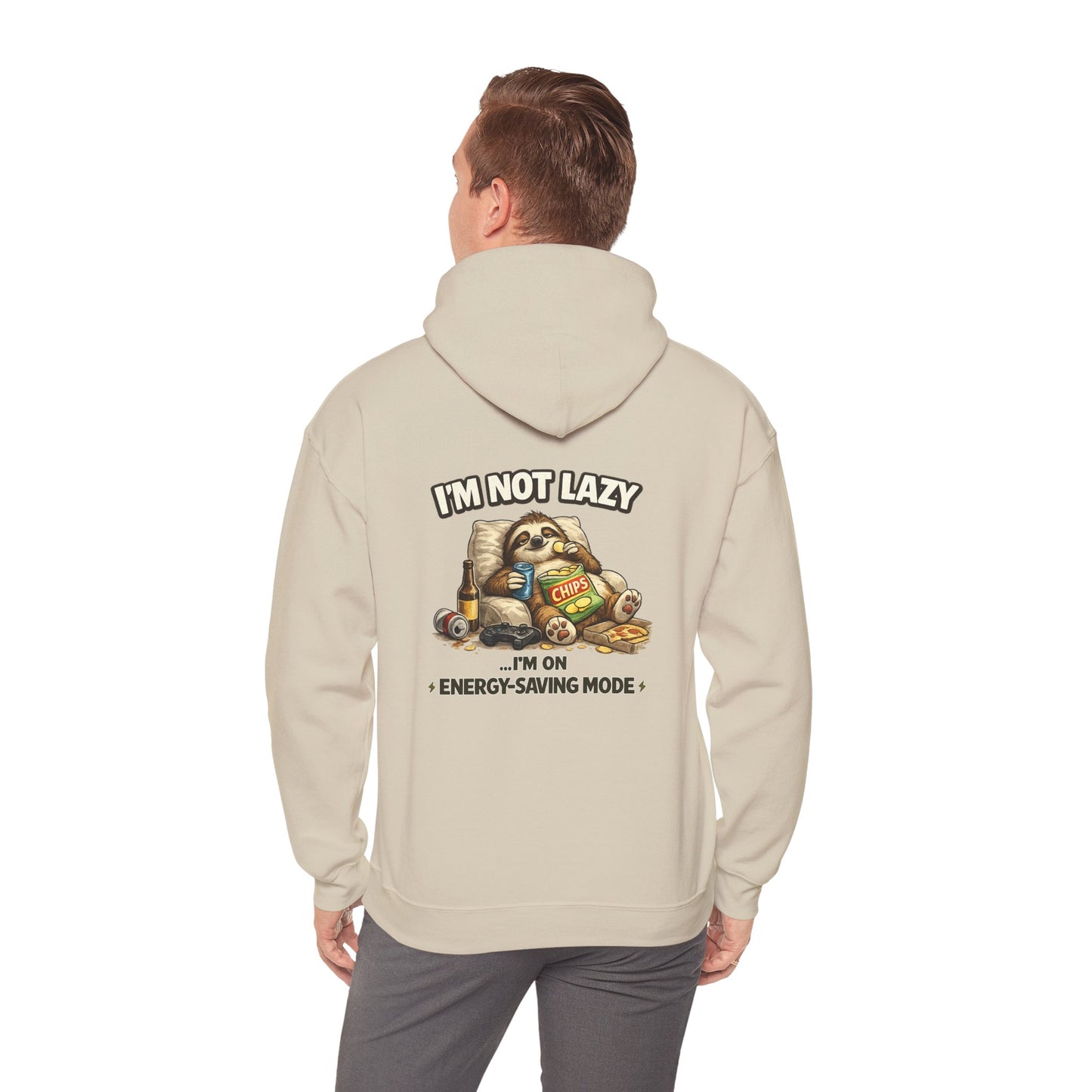 Unisex Heavy Blend™ Hooded Sweatshirt "I'M NOT LAZY"