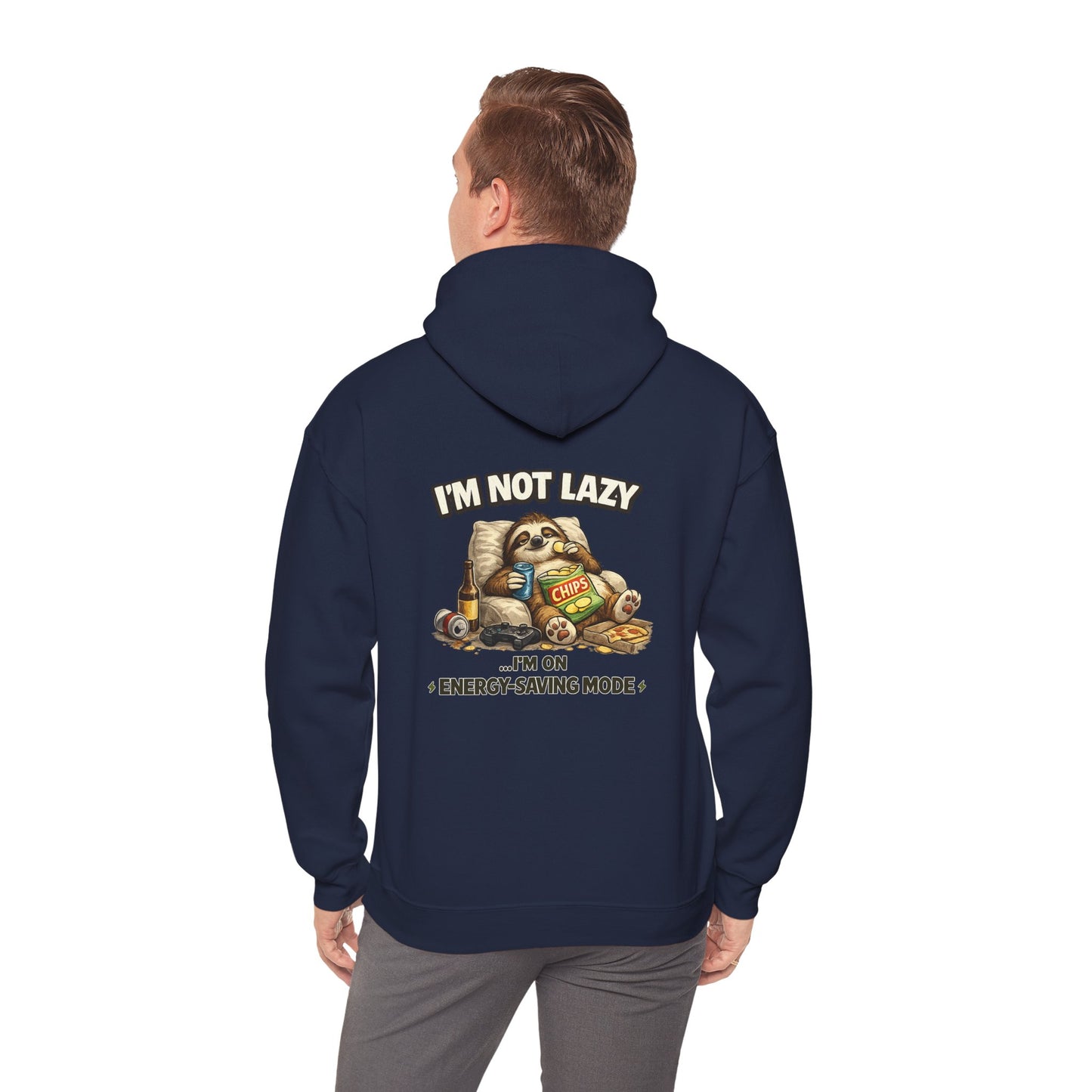 Unisex Heavy Blend™ Hooded Sweatshirt "I'M NOT LAZY"