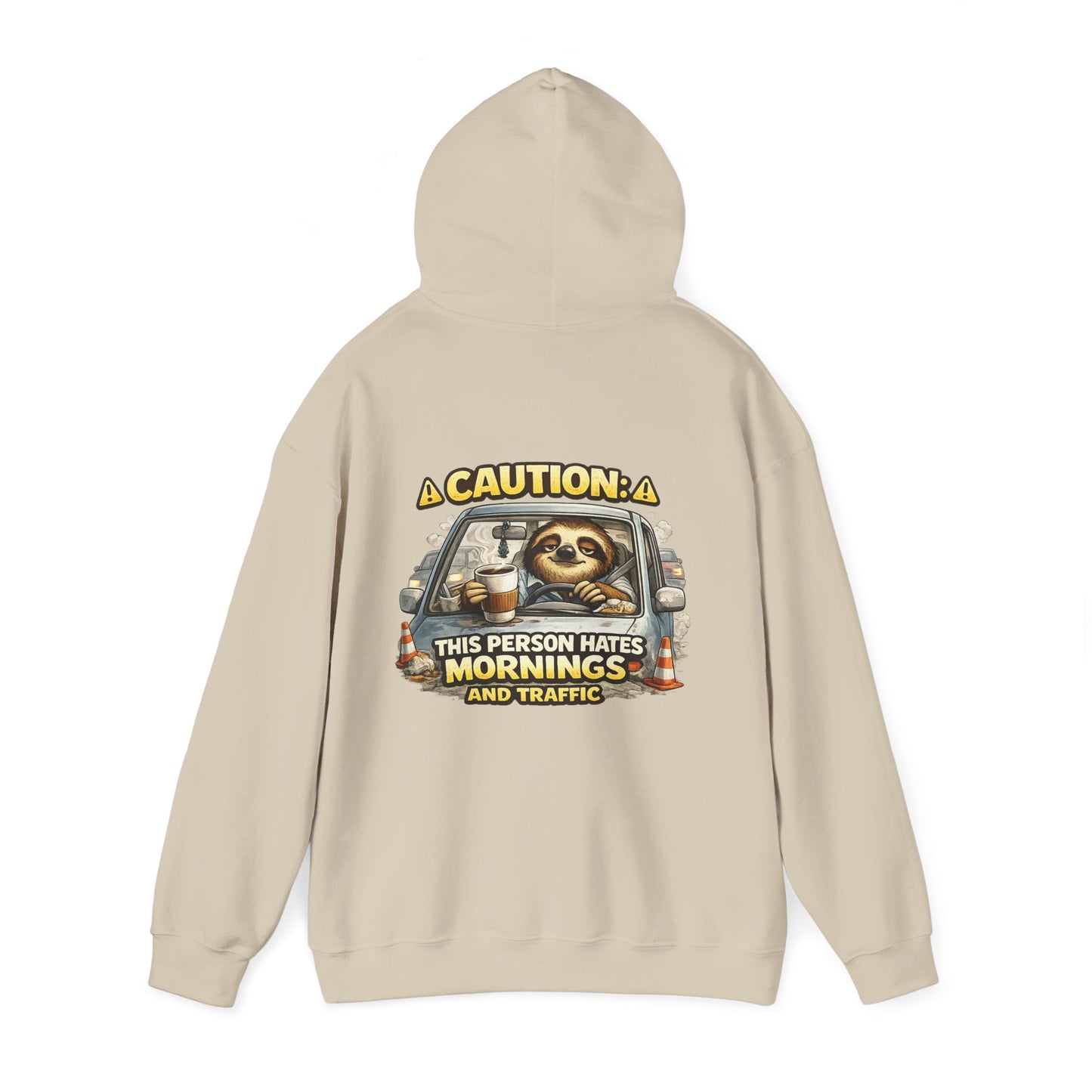 Unisex Heavy Blend™ Hooded Sweatshirt "CAUTION"