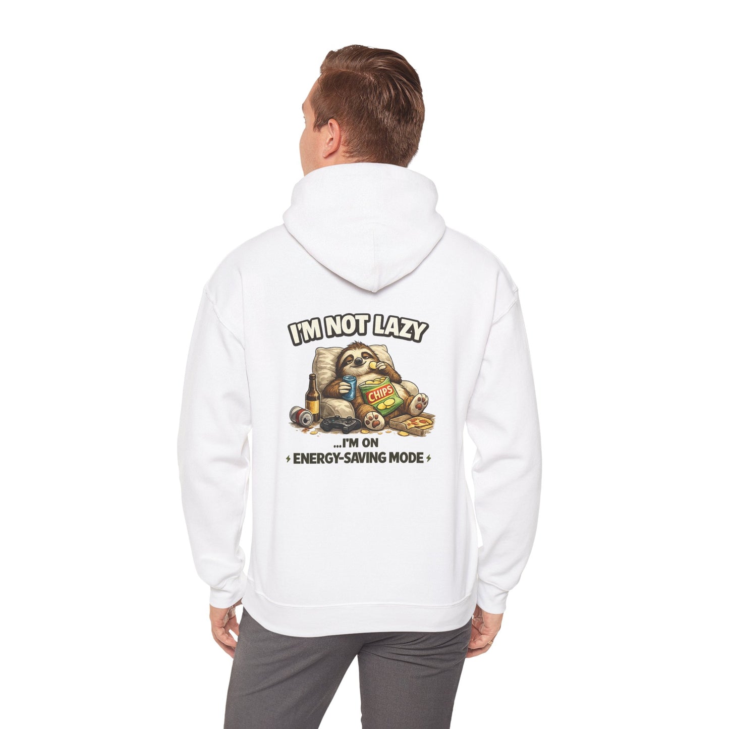 Unisex Heavy Blend™ Hooded Sweatshirt "I'M NOT LAZY"