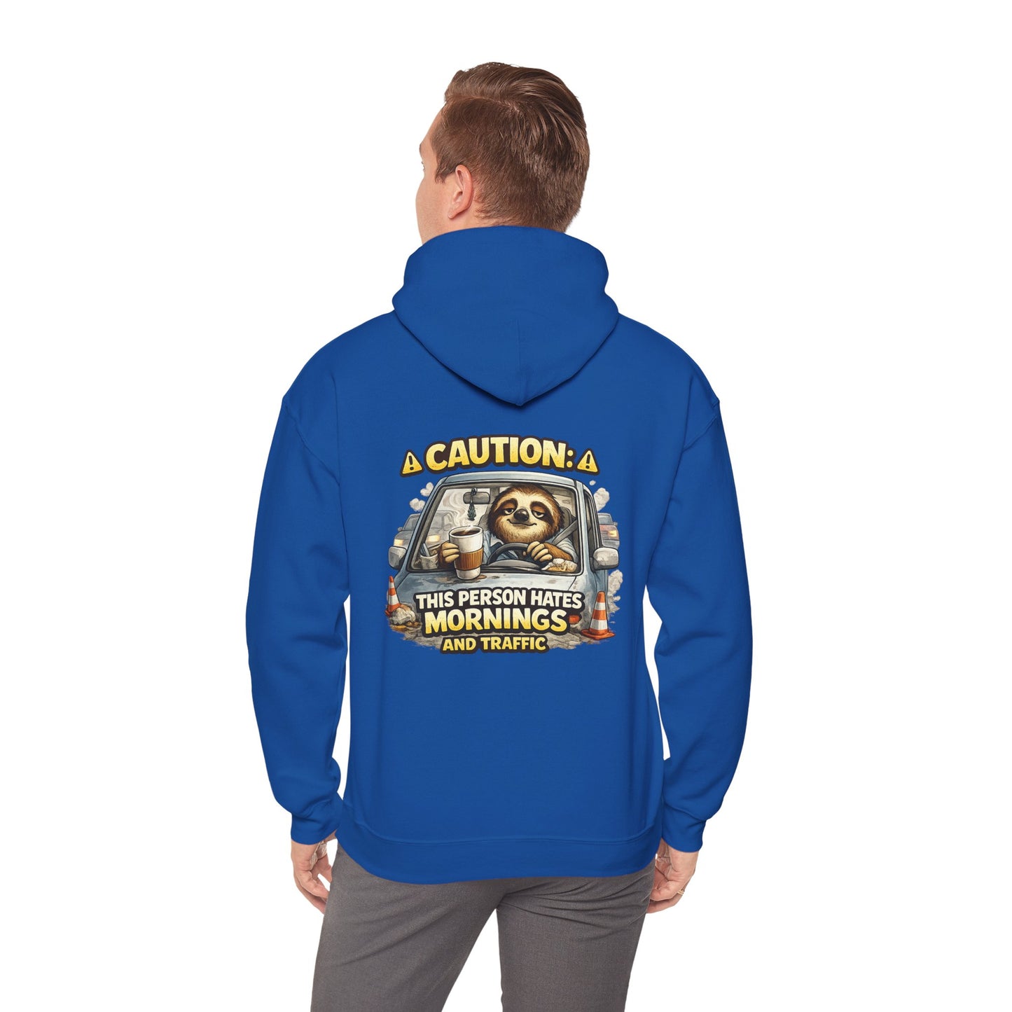 Unisex Heavy Blend™ Hooded Sweatshirt "CAUTION"