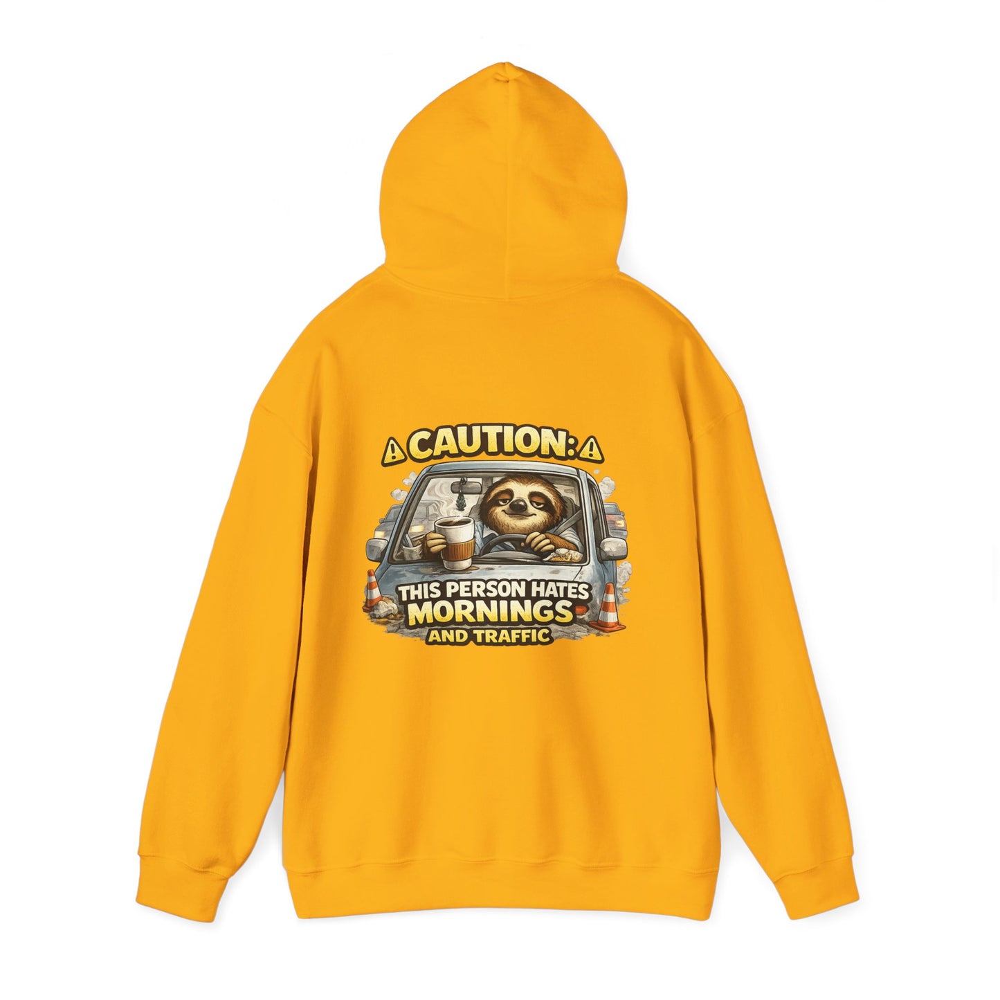 Unisex Heavy Blend™ Hooded Sweatshirt "CAUTION"