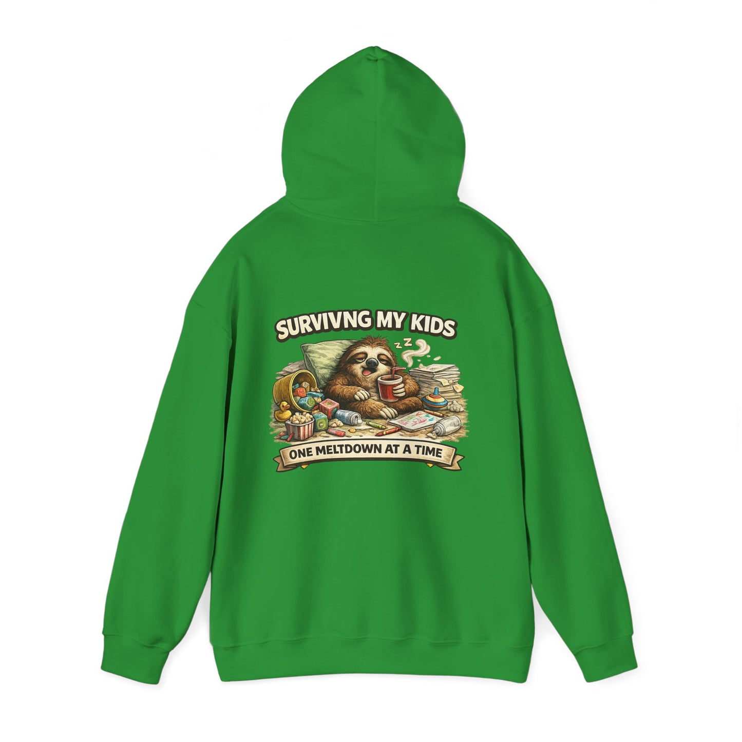 Unisex Heavy Blend™ Hooded Sweatshirt "SURVIVING MY KIDS"