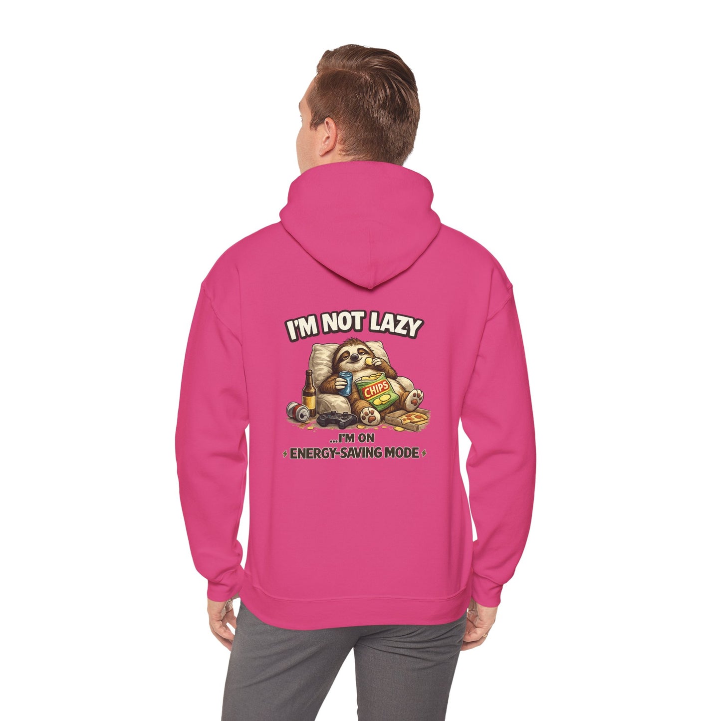 Unisex Heavy Blend™ Hooded Sweatshirt "I'M NOT LAZY"