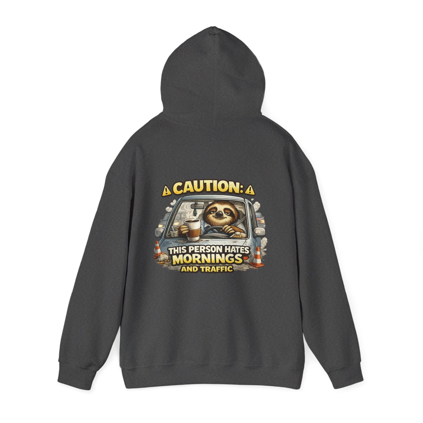 Unisex Heavy Blend™ Hooded Sweatshirt "CAUTION"