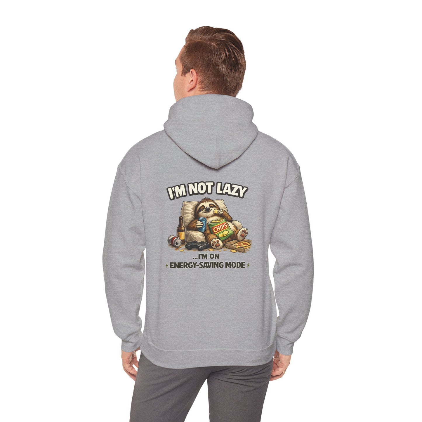 Unisex Heavy Blend™ Hooded Sweatshirt "I'M NOT LAZY"