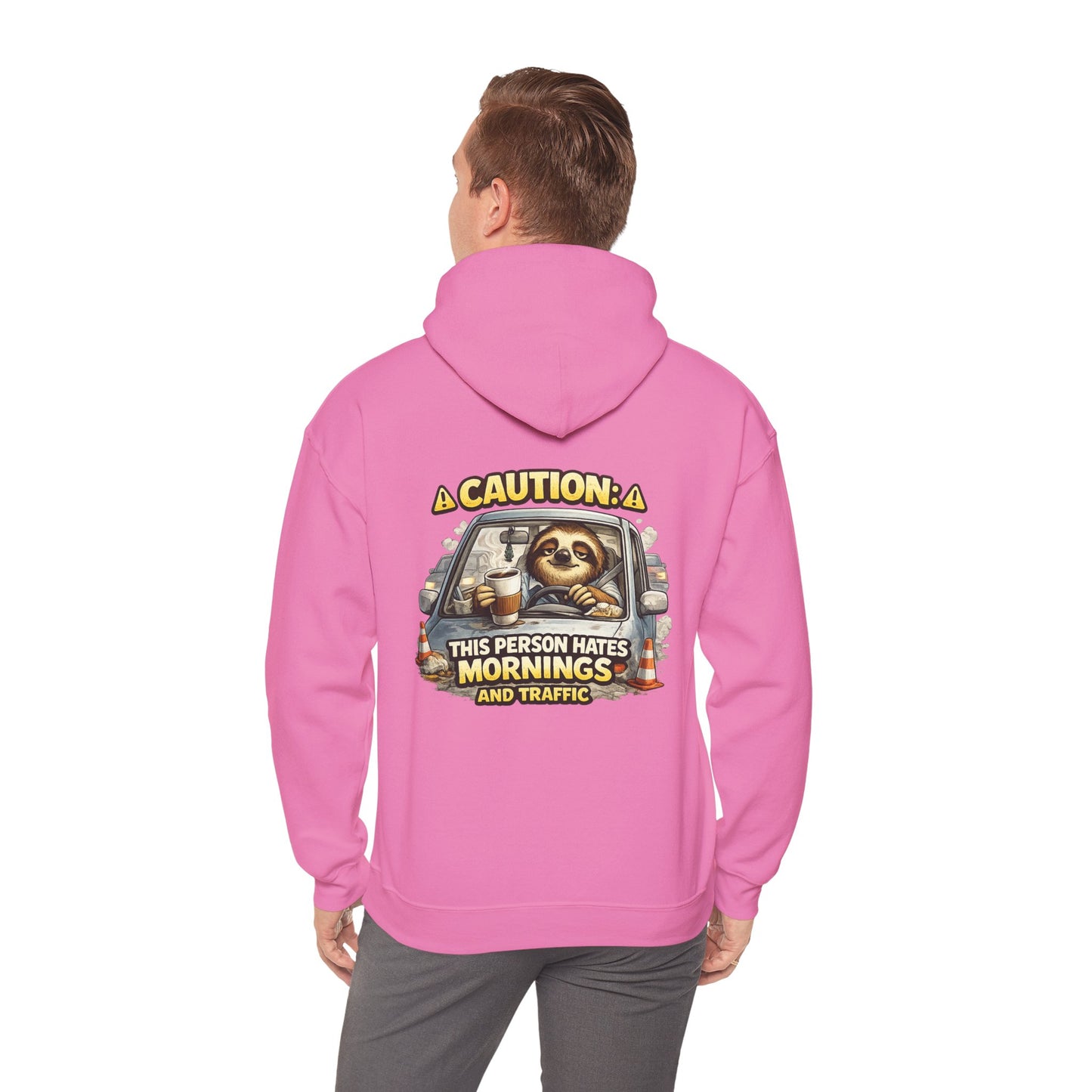 Unisex Heavy Blend™ Hooded Sweatshirt "CAUTION"