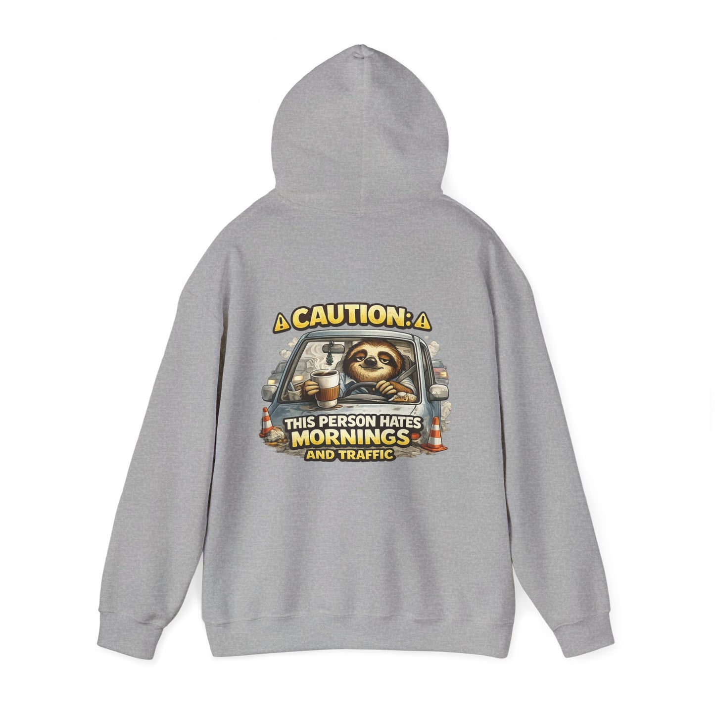 Unisex Heavy Blend™ Hooded Sweatshirt "CAUTION"