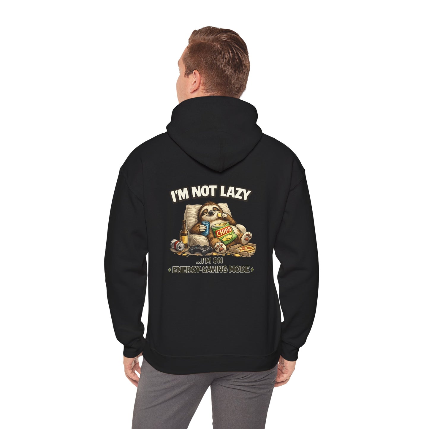 Unisex Heavy Blend™ Hooded Sweatshirt "I'M NOT LAZY"