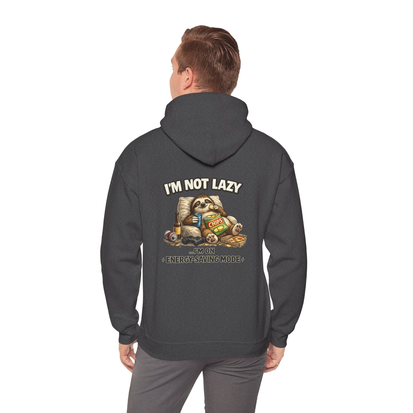 Unisex Heavy Blend™ Hooded Sweatshirt "I'M NOT LAZY"