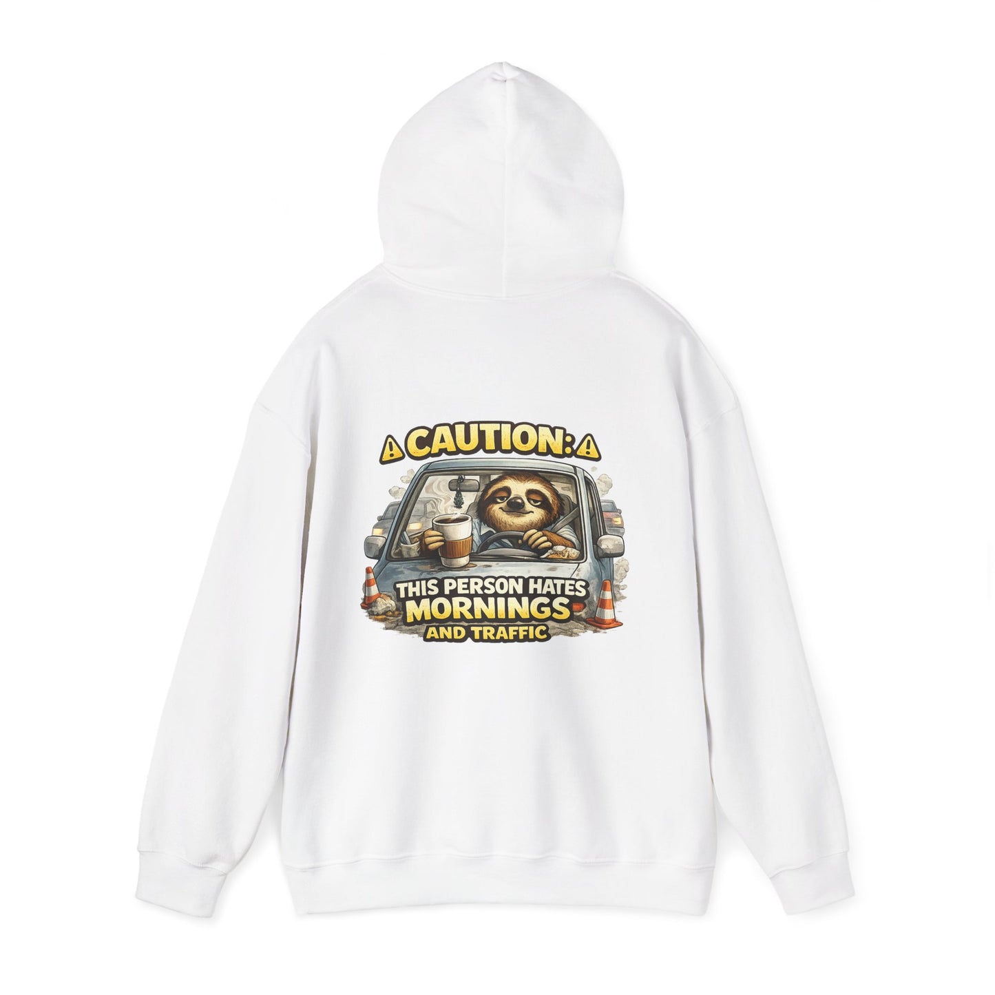 Unisex Heavy Blend™ Hooded Sweatshirt "CAUTION"